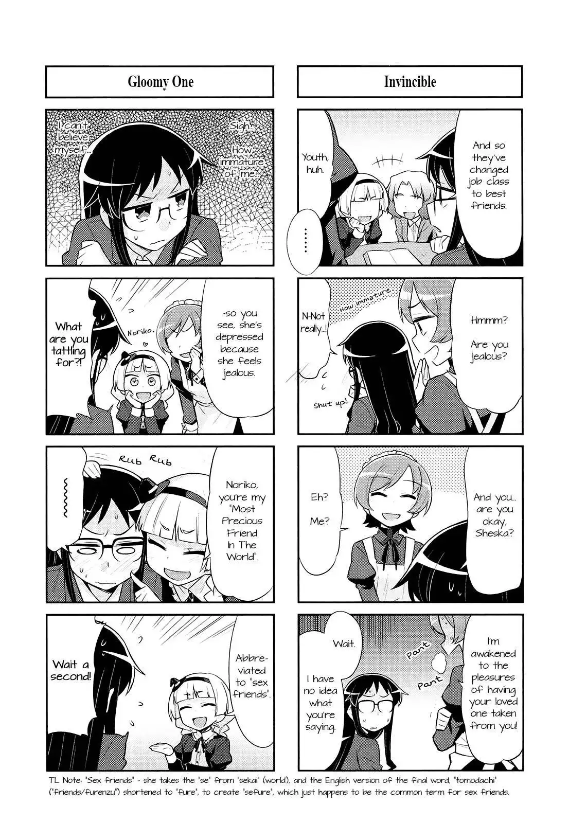 Majo to Houki to Kurobuchi Megane Chapter 26 7